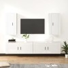 VEEKI Meuble TV, Meuble TV Suspendu, Meuble TV Industriel, Meuble TV Bois, Meuble Chambre, Convient pour Salon ou Chambre, En
