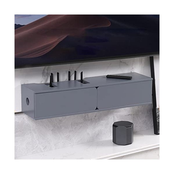 Meuble TV Mural Étagère De Télévision Flottante, Blanc Meuble De Rangement De Meuble De Télévision Flottant Meuble De Télévis