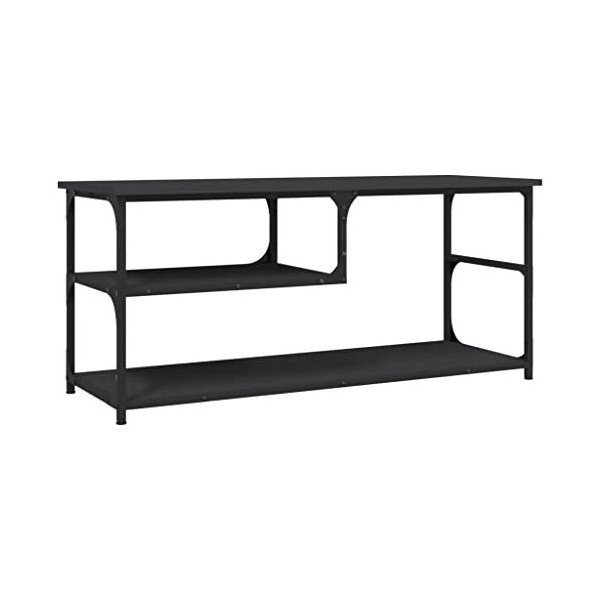 VEEKI Meuble TV, Meuble TV Suspendu, Meuble TV Industriel, Meuble TV Bois, Meuble Chambre, Convient pour Salon ou Chambre, No