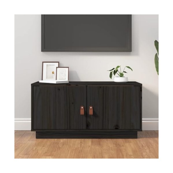 VEEKI Meuble TV, Meuble TV Suspendu, Meuble TV Industriel, Meuble TV Bois, Meuble Chambre, Convient pour Salon ou Chambre, No