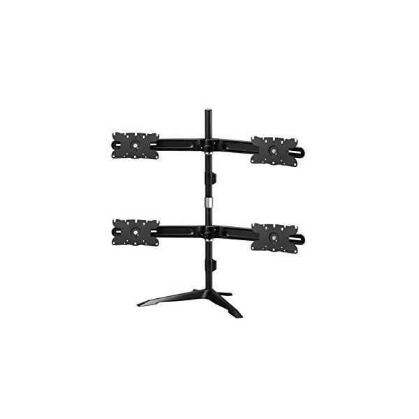 Aavara DS410 60" Fixed Flat Panel Floor Stand Noir Socle décrans Plats - Socles décrans Plats Noir, Fixed Flat Panel Floor