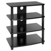 Mount-It! Media Stand Entertainment Center for TV, Audio Video Components, Stereo Equipment, Gaming Consoles, Streaming Devic