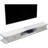 Étagère de télévision Flottante pour Meuble TV Mural, Meuble TV Flottant, Console multimédia pour Centre de Divertissement, M