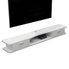 EsEntL Meuble TV Mural Console multimédia Murale avec 2 Portes 39,3/47,2/55,1", étagère Flottante pour Meuble TV, étagères de