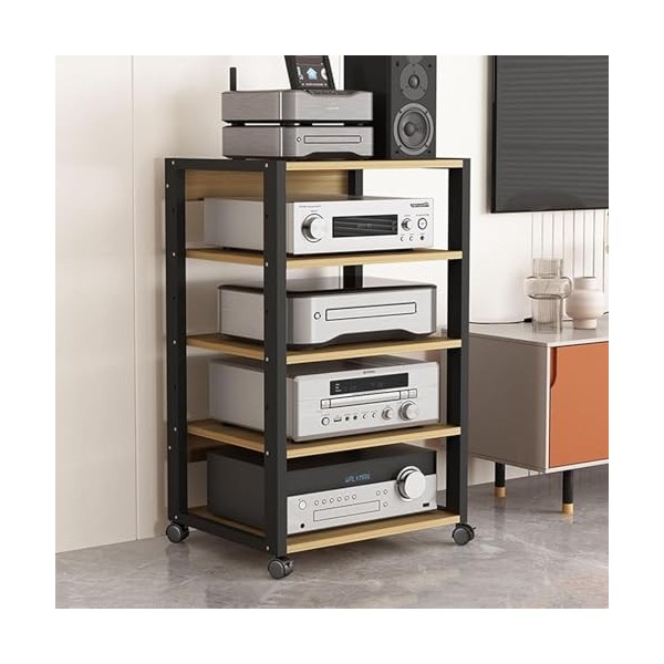 Support Multimédia À 3-5 Niveaux For Composants Audio/vidéo For Ranger Les Boîtiers De Câbles, Les Lecteurs DVD, Les Appareil