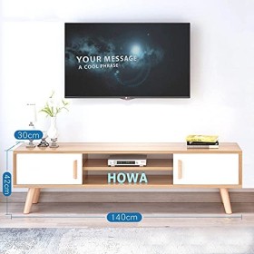 Étagère murale flottante Meuble TV Meuble TV Étagère décodeur Meuble de rangement pour console TV Support de rangement pour b