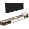 EsEntL Meuble TV Mural Console Multimédia Murale, Meuble TV Flottant Armoire Murale, Étagère de Rangement Multimédia pour Sal