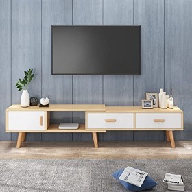 Centre de Divertissement Moderne pour boîtier de câble multimédia Meuble TV télescopique Centre de Divertissement Minimaliste