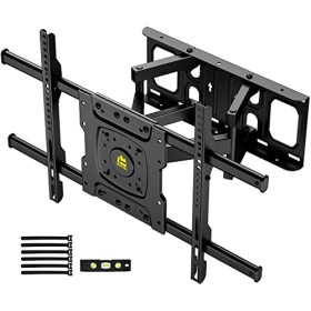 Support Mural TV, FORGING Mount Orientable et Inclinable Mural Support TV pour écrans 37-75 Pouces LED LCD, Max. VESA 600x400