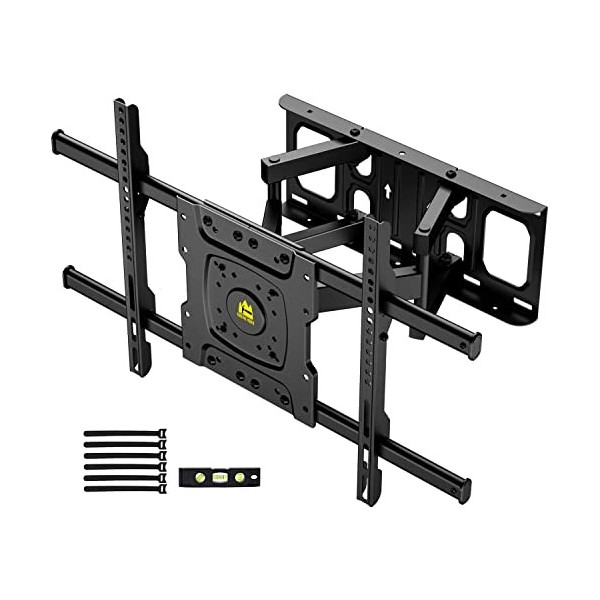 Support Mural TV, FORGING Mount Orientable et Inclinable Mural Support TV pour écrans 37-75 Pouces LED LCD, Max. VESA 600x400