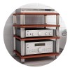 Armoire Audio HiFi Fonction Réglable À 4 Couches HiFi Multicouche Multifonctionnelle Composants Audio Vidéo Armoire Dapparei