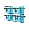 KIMEX - Support TV - Mur dimages - 4 écrans 49-65 - 017-2022K