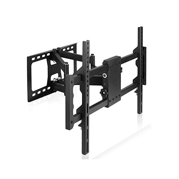 unho TV Support Murale Orientable et Inclinable: Fixation Mural TV Réglable pour Ecrans Plats 4K LCD LED OLED Plasma de 30-85