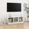 Maxspace TV Meuble, Meuble Tele, Meuble TV Chambre, Meuble TV IindustrielBlanc 104x33x41 cm Bois de pin massifConvient à la C