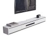 Meuble TV Mural Meuble TV Flottant Moderne, Console Multimédia pour Centre de Divertissement Mural avec 2 Tiroirs, Étagère TV