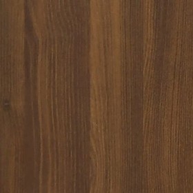 Tidyard Meuble TV Banc TV de Salon Meuble de Télévision avec Compartiments TV Cabinet Bois Chêne Marron 100x31,5x35 cm Bois d