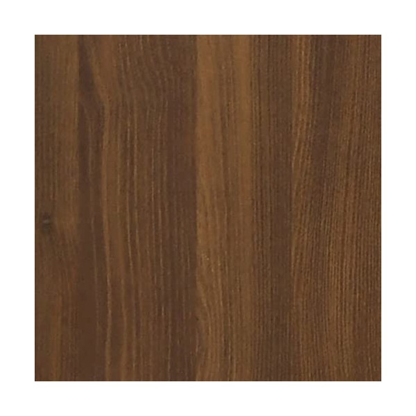 Tidyard Meuble TV Banc TV de Salon Meuble de Télévision avec Compartiments TV Cabinet Bois Chêne Marron 100x31,5x35 cm Bois d