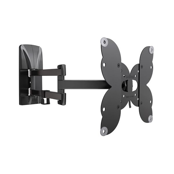 Support TV inclinable et orientable Meliconi Noir - 14" à 40" - VESA 200x200 - GS DR100200 Plus