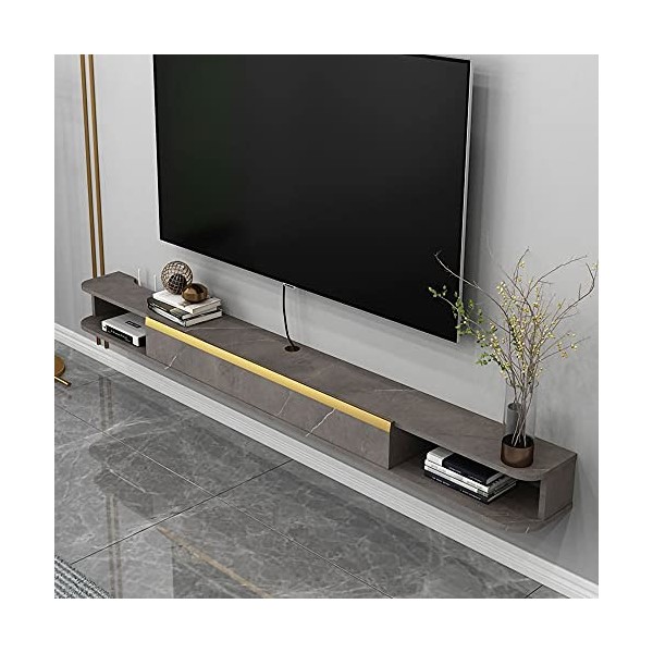 Meuble TV Flottant, Meuble TV Mural, Meuble TV Flottant, Centre de Divertissement multimédia, Meubles de Maison pour Salon, C