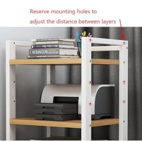 Armoire Multimédia AV À 4 Niveaux, Armoire De Support Multimédia Audio-vidéo, Tour De Support Audio Stéréo Parfaite For Les L