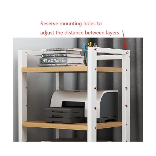 Armoire Multimédia AV À 4 Niveaux, Armoire De Support Multimédia Audio-vidéo, Tour De Support Audio Stéréo Parfaite For Les L