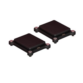 Supports de Haut-parleurs,Plateau de périphérique Audio-vidéo pour Caisson de Basses, Supports de Haut-parleurs universels av