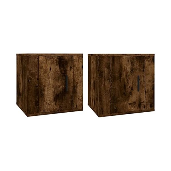 VEEKI Meuble TV, Meuble TV Suspendu, Meuble, Meuble TV avec Rangement，Meuble Industriel, Convient pour Salon ou Chambre, Meub