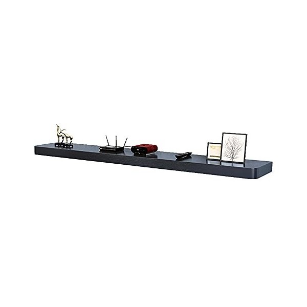 EsEntL Meuble TV Flottant, Console TV Flottante, Meuble TV Mural, Lecteur DVD Blu-Ray Mural, Support Organisateur pour Maison