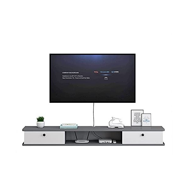 KAXGU Meuble Pour Téléviseur Meubles Muraux Pour Salon Meuble Pour Téléviseur Flottant Étagère Murale Pour Téléviseur Dans Le