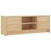 Tidyard Meuble TV Banc TV Meuble de Salon chêne Sonoma 102x30x37,5 cm Bois dingénierie