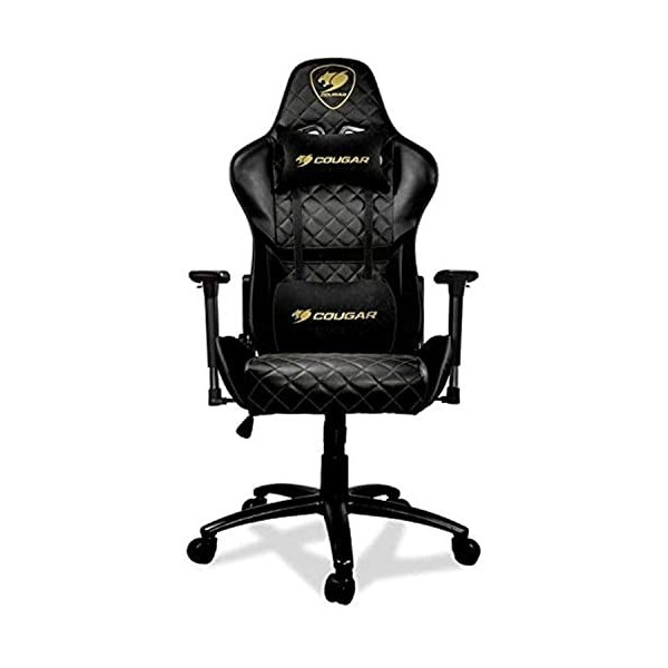 Cougar Gaming Cougar I Armor One Royal I 3MARRGLD.0002 I Gaming Chair I Adjustable Design/Juodas/Golden