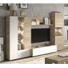 Dmora Mobile Soggiorno Parete attrezzata Porta TV, Rovere, 200 x 44 x 41 cm