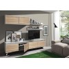 Dmora Mobile Soggiorno Parete attrezzata Porta TV, Rovere, 200 x 44 x 41 cm