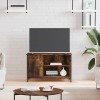 VEEKI Meuble TV, Meuble TV Suspendu, Meuble TV Industriel, Meuble TV Bois, Meuble Chambre, Convient pour Salon ou Chambre, Ch