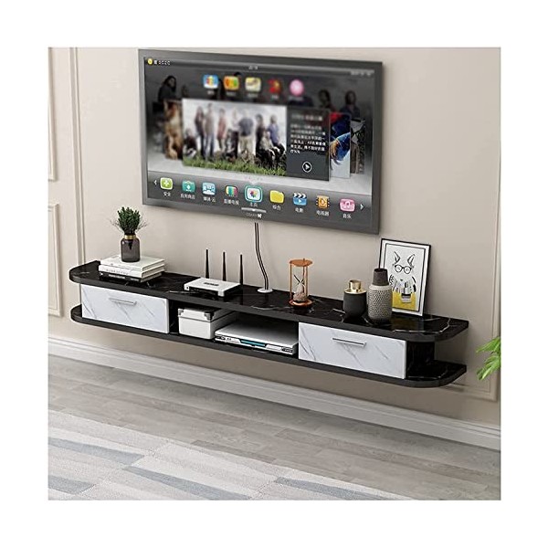 LILUKO Meuble TV Flottant Meuble Meuble TV Meuble TV Unités Murales pour Salon Meuble TV Meuble Mural Console TV en Bois pour