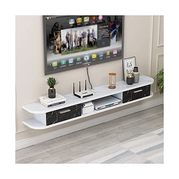 LILUKO Meuble TV Flottant Meuble Meuble TV Meuble TV Unités Murales pour Salon Meuble TV Meuble Mural Console TV en Bois pour