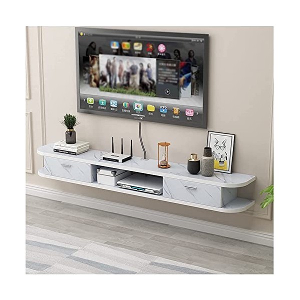 LILUKO Meuble TV Flottant Meuble Meuble TV Meuble TV Unités Murales pour Salon Meuble TV Meuble Mural Console TV en Bois pour