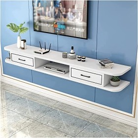 LILUKO Meuble TV Flottant Meuble Meuble TV Meuble TV Unités Murales pour Salon Console Média Meuble TV Meuble Mural pour Salo