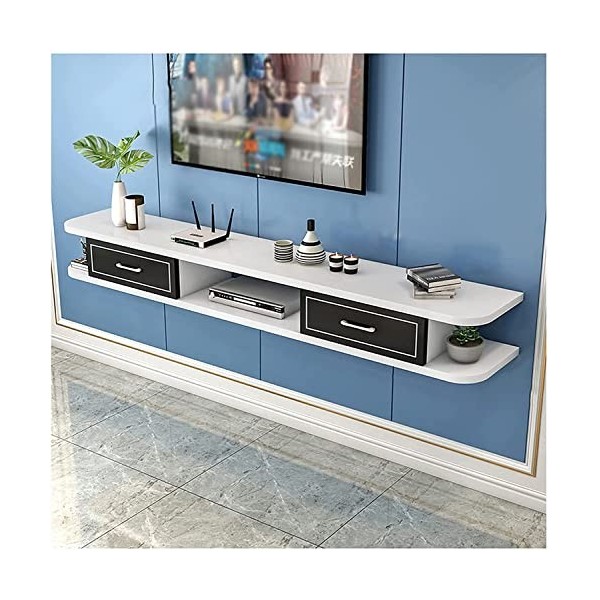 LILUKO Meuble TV Flottant Meuble Meuble TV Meuble TV Unités Murales pour Salon Console Média Meuble TV Meuble Mural pour Salo