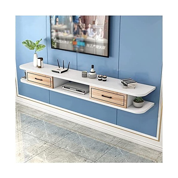 LILUKO Meuble TV Flottant Meuble Meuble TV Meuble TV Unités Murales pour Salon Console Média Meuble TV Meuble Mural pour Salo