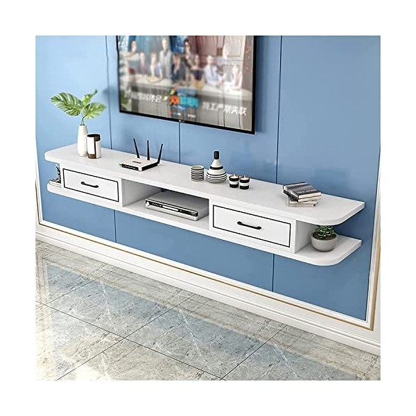 LILUKO Meuble TV Flottant Meuble Meuble TV Meuble TV Unités Murales pour Salon Console Média Meuble TV Meuble Mural pour Salo