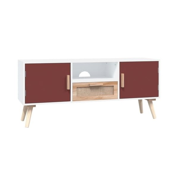 vidaXL Meuble TV avec Portes 105x30x45 cm Bois dingénierie