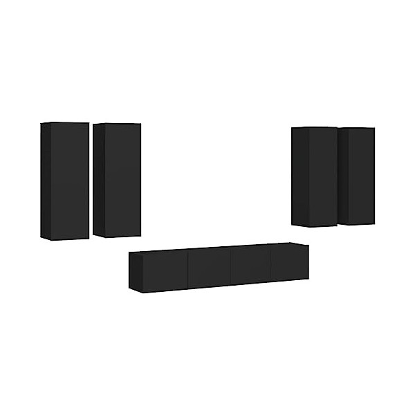 VEEKI Meuble TV, Meuble TV Suspendu, Meuble, Meuble TV avec Rangement，Meuble Industriel, Convient pour Salon ou Chambre, Ense