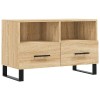 vidaXL Meuble TV Chêne Sonoma 80x36x50 cm Bois dingénierie