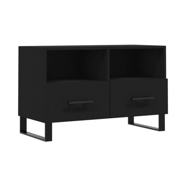 vidaXL Meuble TV Chêne Sonoma 80x36x50 cm Bois dingénierie