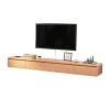EsEntL Meuble TV Mural 47,2/55,1 Pouces Meuble TV Flottant Mural - Console Multimédia pour Centre de Divertissement en Bois a