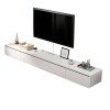 EsEntL Meuble TV Mural 47,2/55,1 Pouces Meuble TV Flottant Mural - Console Multimédia pour Centre de Divertissement en Bois a