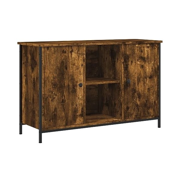 vidaXL Meuble TV chêne Sonoma 100x35x65 cm Bois dingénierie