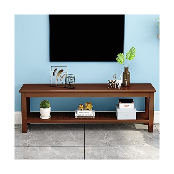 Uvency Meuble Tv Meuble Tv En Bois Centre de Divertissement Minimaliste Console Tv Media Cable Box Consoles de Jeu Meuble Tv 