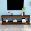 Uvency Meuble Tv Meuble Tv En Bois Centre de Divertissement Minimaliste Console Tv Media Cable Box Consoles de Jeu Meuble Tv 